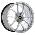Picture of BBS RI-A 18x9.5 5x100 ET45 CB 82mm Diamond Silver Wheel - PFS Ring/Clip Required
