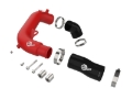 Picture of aFe 2024+ Jeep Wrangler JL L4-2.0L (t) BladeRunner 2-1/2in Aluminum Hot Charge Pipe - Red