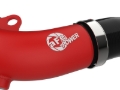 Picture of aFe 2024+ Jeep Wrangler JL L4-2.0L (t) BladeRunner 2-1/2in Aluminum Hot Charge Pipe - Red
