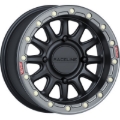 Picture of Raceline A14BG Alpha 15x7in/4x137 BP/10mm Offset/110.18mm Bore- Black & Gunmetal Ring Beadlock Wheel
