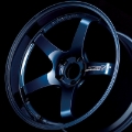 Picture of Advan GT Premium Version 19x10 +32 5x120 Racing Titanium Blue Wheel