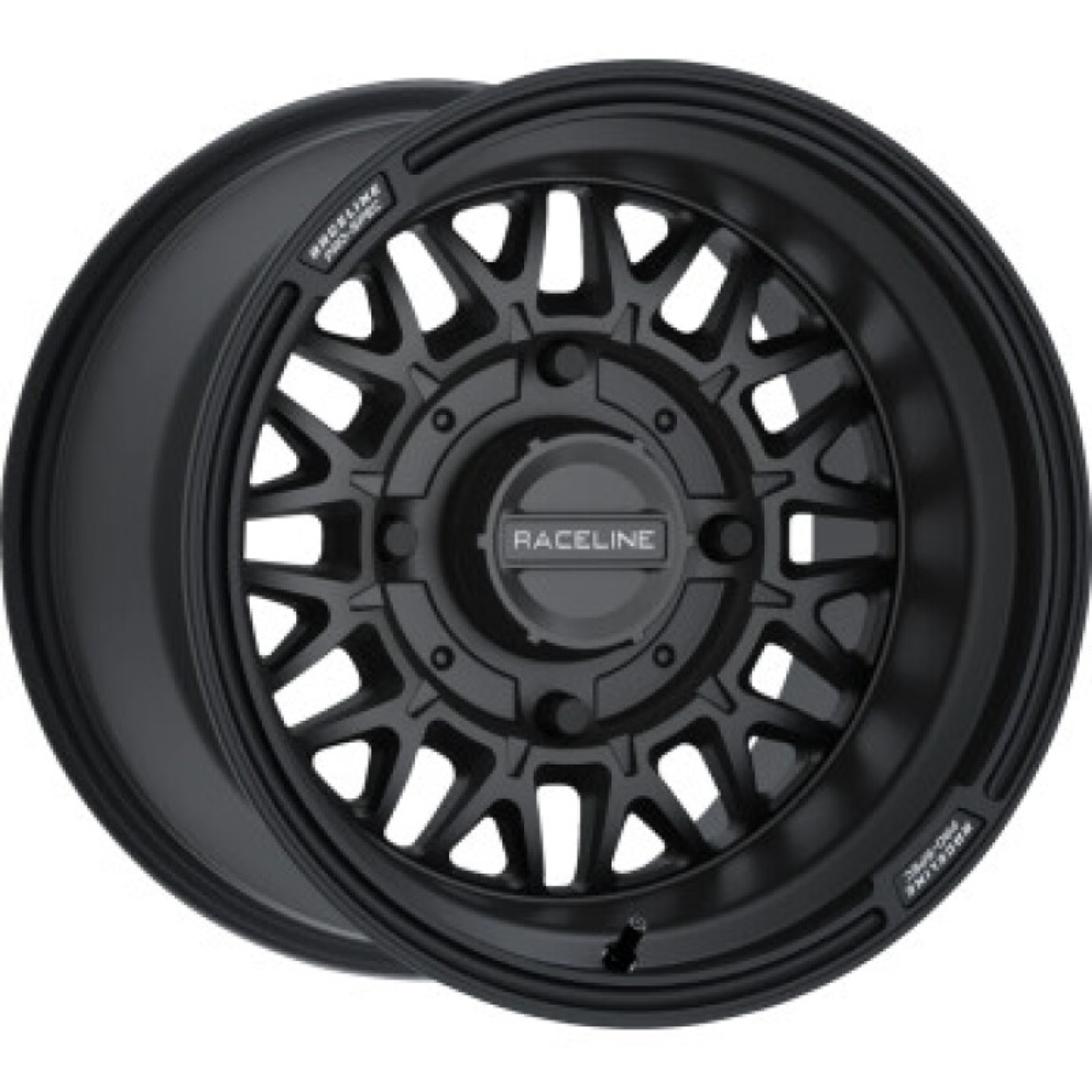 Picture of Raceline A13B Omega 14x7in/4x137 BP / 10mm Offset /110.18mm Bore - Satin Black Wheel