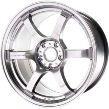 Picture of Gram Lights 57DR 15x8.0 +35 5x114.3 Grace Silver Wheel