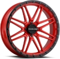 Picture of Raceline A11RB Krank-XL 18x7in / 4x137 BP / 0mm Offset / 110.18mm Bore - Red/Black Wheel
