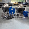Picture of S&S Cycle 2017+ M8 124in CI Oil Cooled Power Pack w/ Black Pushrod Tubes w/ Highlight