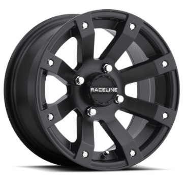 Picture of Raceline A79 Scorpion 12x7in / 4x136.5 (10mm) BP/5+2 10mm Offset/110.18mm Bore - Satin Black Wheel
