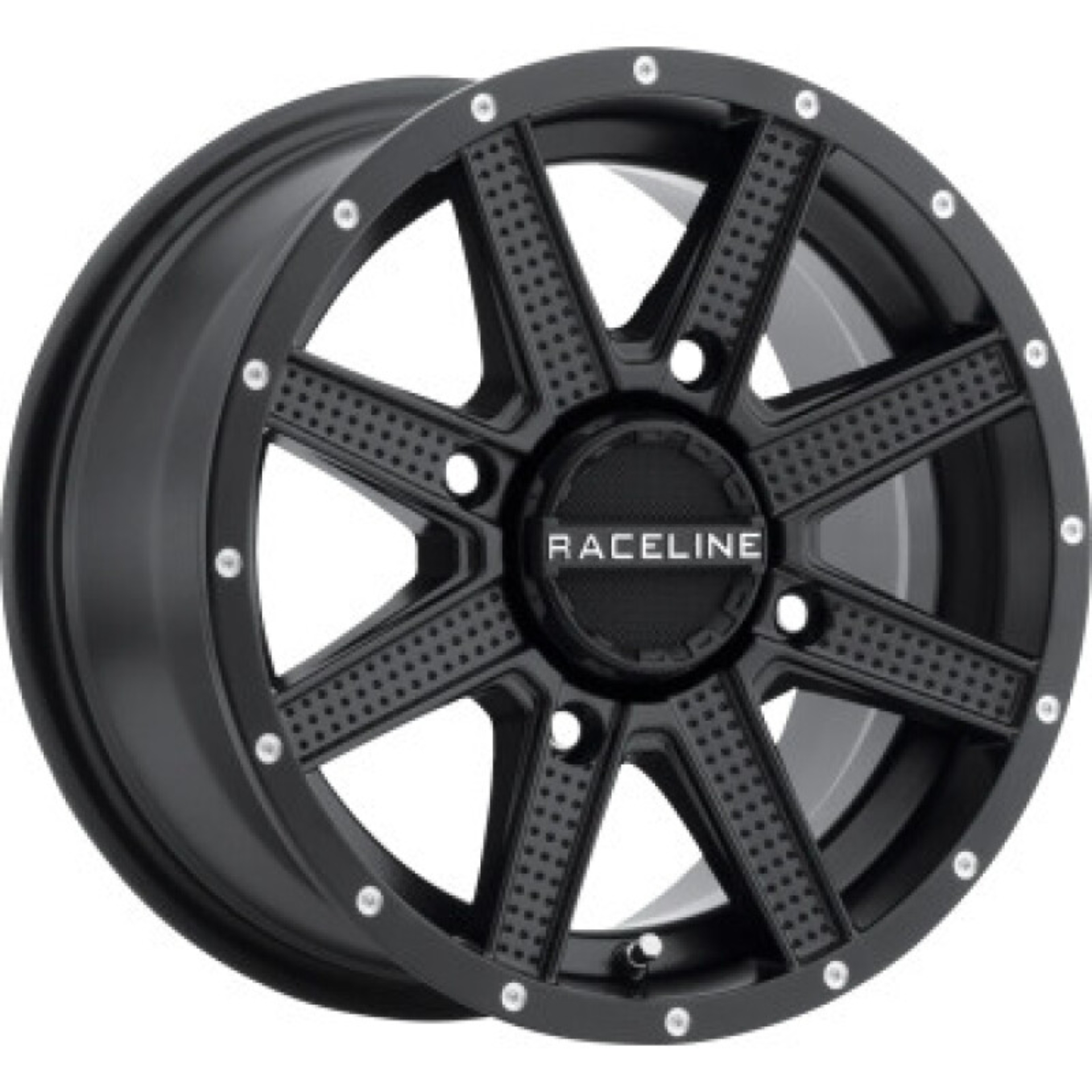 Picture of Raceline A92B Hostage 12x7in / 4x110 BP / 4-3 10mm Offset / 132.5mm Bore - Satin Black Wheel