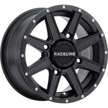 Picture of Raceline A92B Hostage 12x7in / 4x110 BP / 4-3 10mm Offset / 132.5mm Bore - Satin Black Wheel
