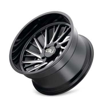 Picture of Cali Off-Road 9114 Purge 24x14 / 6x139.7 BP / -76mm Offset / 106mm Hub Gloss Black Milled Wheel