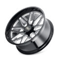 Picture of Cali Off-Road 9115 Invader 24x14 / 8x165.1 BP / -76mm Offset / 125.2mm Hub Gloss Black Milled Wheel