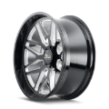 Picture of Cali Off-Road 9115 Invader 24x14 / 8x165.1 BP / -76mm Offset / 125.2mm Hub Gloss Black Milled Wheel
