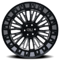 Picture of Cali Off-Road 9116 Vertex 22x12 / 8x170 BP / -44mm Offset / 125.2mm Hub Gloss Black Milled Wheel