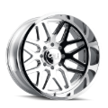 Picture of Cali Off-Road 9115 Invader 20x10 / 8x170 BP / -25mm Offset / 125.2mm Hub Chrome Wheel