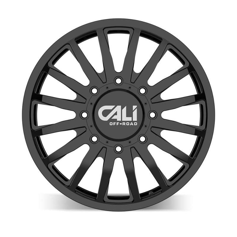 Picture of Cali Off-Road 9110D Summit Dually 20x8.25 / 8x165.1 BP / 115mm Offset / 121.3mm Hub Gls Blk Wheel