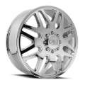 Picture of Cali Off-Road 9115D Invader Dually 24x8.25 / 8x200 BP / -232mm Offset / 142mm Hub Chrome Wheel