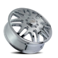 Picture of Cali Off-Road 9115D Invader Dually 24x8.25 / 8x200 BP / -232mm Offset / 142mm Hub Chrome Wheel