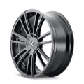 Picture of Kraze KR183 Spectra 18x8 / 5x108/114.3 BP / 40mm Offset / 72.62mm Hub Gloss Black Wheel