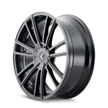 Picture of Kraze KR183 Spectra 18x8 / 5x108/114.3 BP / 40mm Offset / 72.62mm Hub Gloss Black Wheel