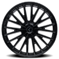 Picture of Kraze KR185 Double Down 18x8 / 5x108/114.3 BP / 40mm Offset / 73mm Hub Gloss Black Wheel