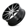 Picture of Kraze KR194 Cosmos 18x8 / 5x114.3 BP / 40mm Offset / 72.62mm Hub Gloss Black Machined Wheel