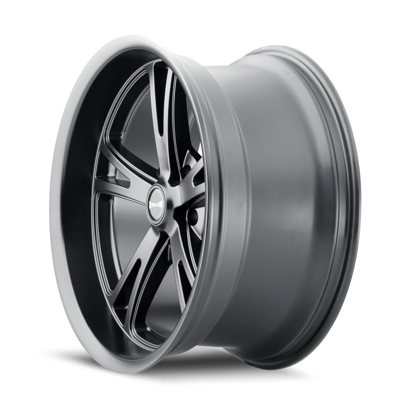 Picture of Ridler 606 22x10.5 / 5x115 BP / 25mm Offset / 72.62mm Hub Matte Black Wheel