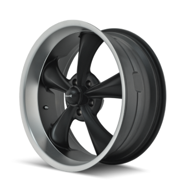 Picture of Ridler 695 20x10 / 5x127 BP / 0mm Offset / 83.82mm Hub Matte Black Machined Wheel