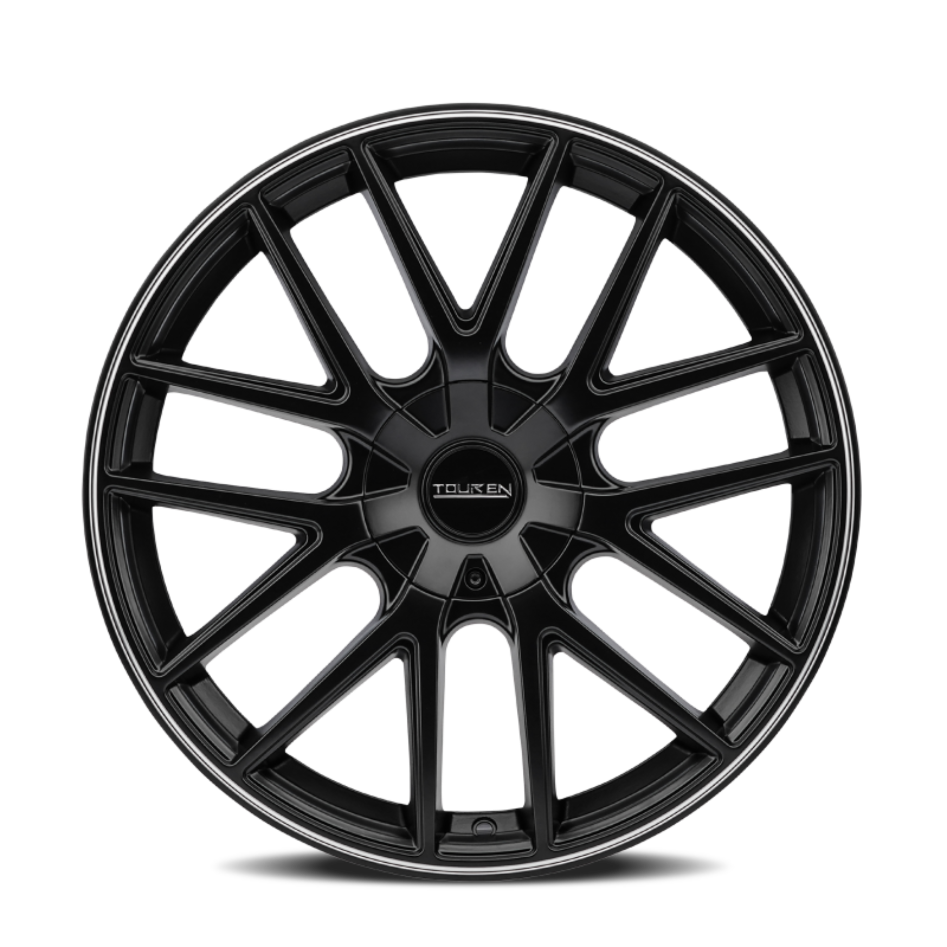 Picture of Touren 3260 TR60 18x8 / 5x108/114.3 BP / 40mm Offset / 72.62mm Hub Matte Black Machined Wheel