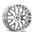 Picture of Touren 3276 TR76 18x8 / 5x112 BP / 35mm Offset / 66.56mm Hub Chrome Wheel