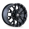 Picture of Mayhem 8015 Warrior 17x9 / 8x170 BP / -12mm Offset / 125.2mm Hub Matte Black Wheel