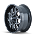 Picture of Mayhem 8015 Warrior 18x9 / 8x165.1 BP / -12mm Offset / 130.8mm Hub Gloss Black Milled Wheel