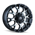 Picture of Mayhem 8015 Warrior 20x9 / 8x165.1 BP / 18mm Offset / 124.1mm Hub Gloss Black Milled Wheel