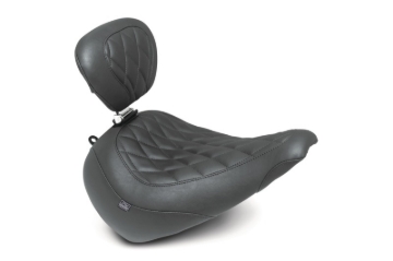 Picture of Mustang 23-25 Harley Breakout Wide Tripper Solo with backrest Black