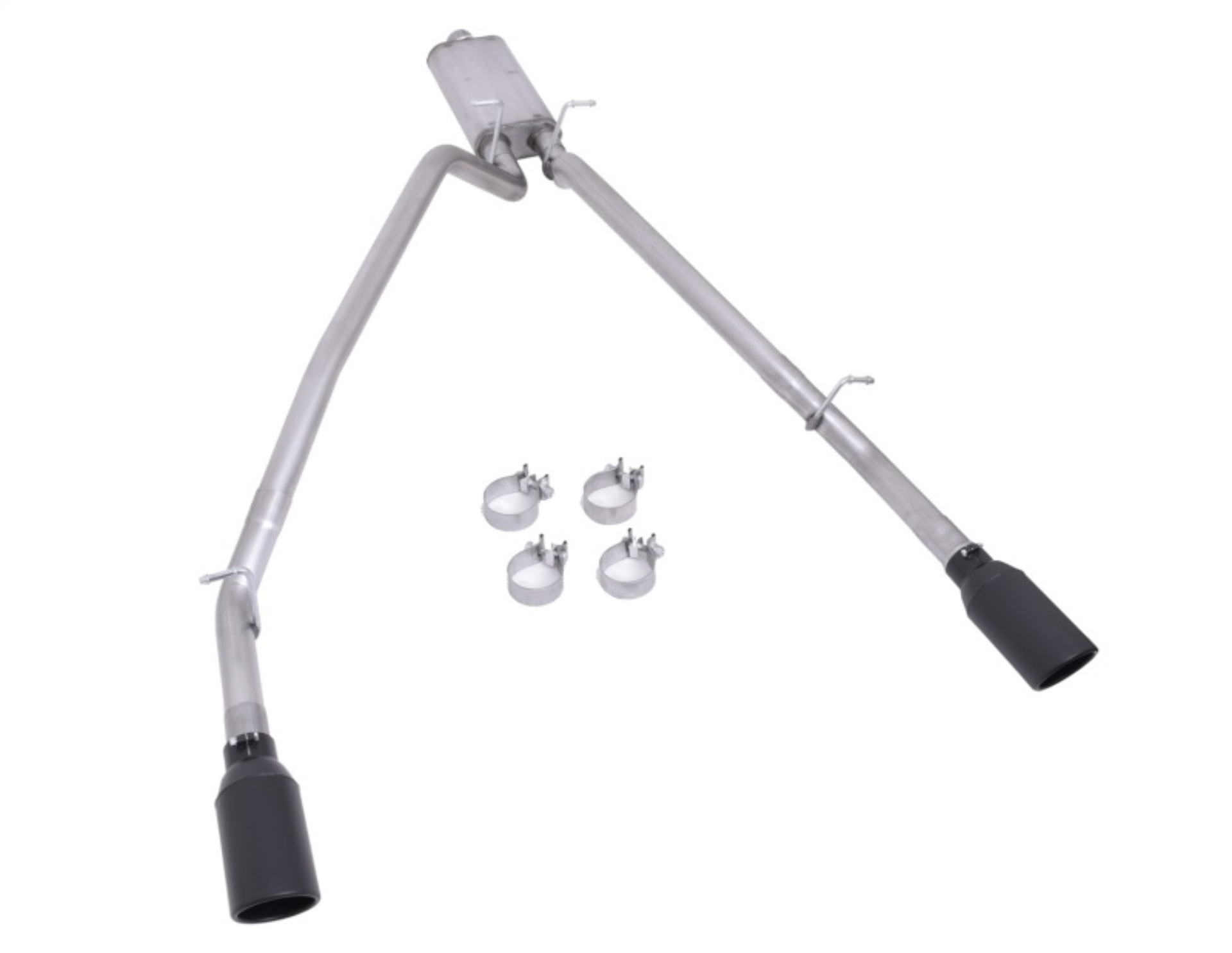 Picture of Gibson 2025 Ram 1500 3.0L I6 DOHC 2.5in Cat-Back Dual Split Exhaust - T304 SS