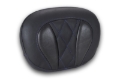 Picture of Mustang Deluxe Diamond Touring Sissy Bar Pad Black w/Sky Blue Thread