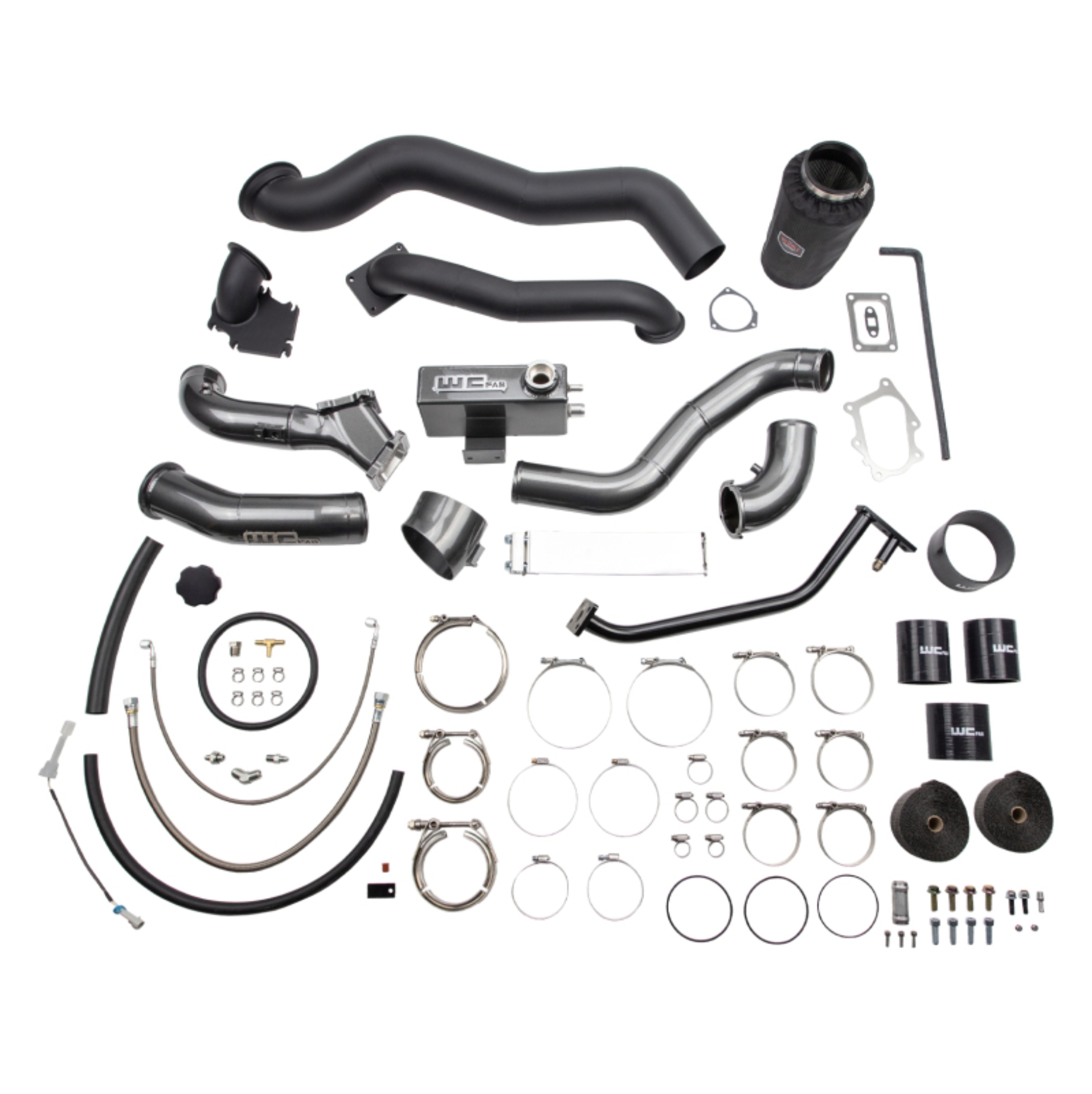 Picture of Wehrli 01-04 Duramax LB7 Twin Turbo Kit S400/Stock - Gun Metal