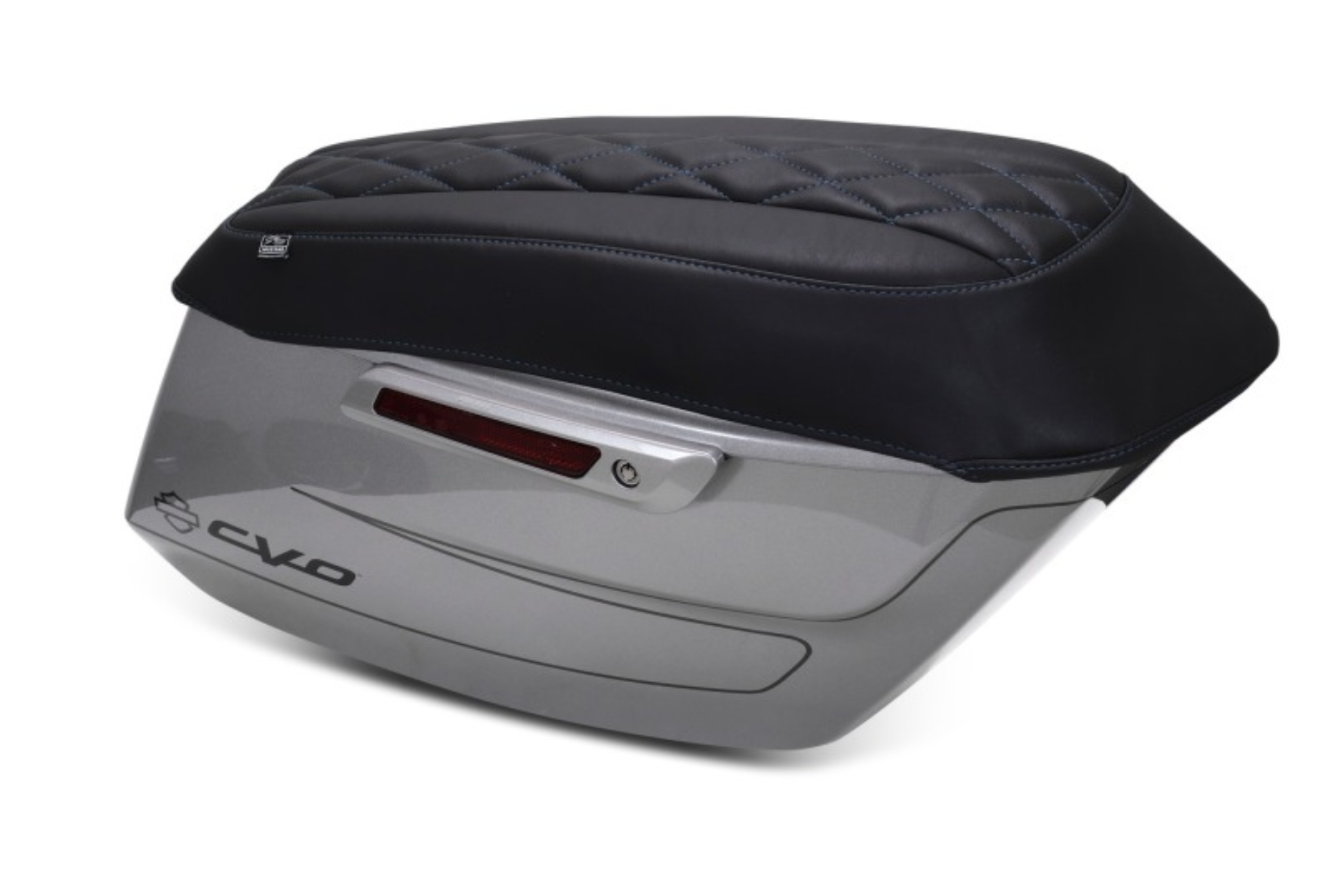 Picture of Mustang 23-25 Harley CVO Road Glide (ST) Deluxe Diamond Saddlebag Lid Covers
