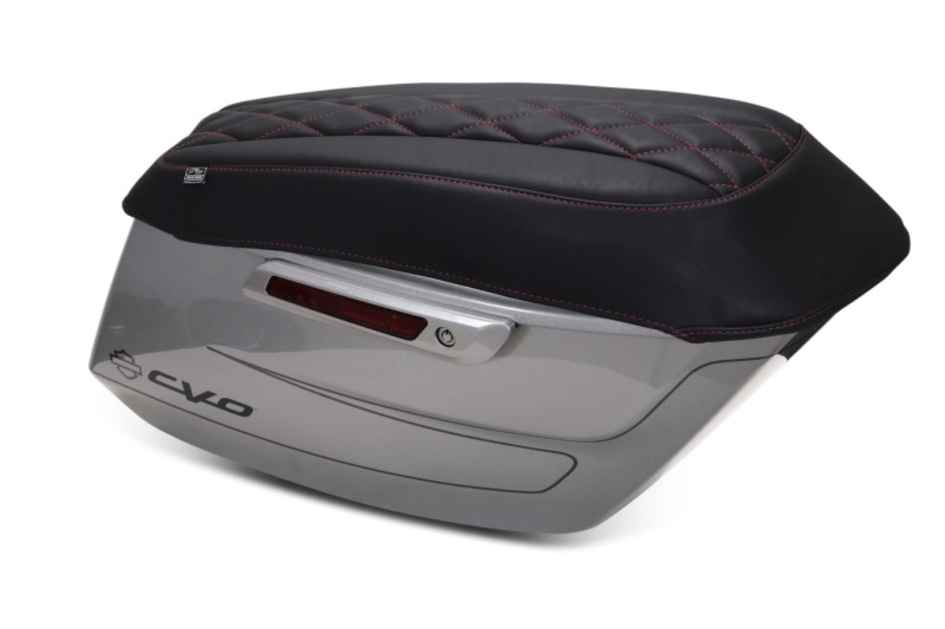 Picture of Mustang 23-25 Harley CVO Road Glide (ST) Deluxe Diamond Saddlebag Lid Covers