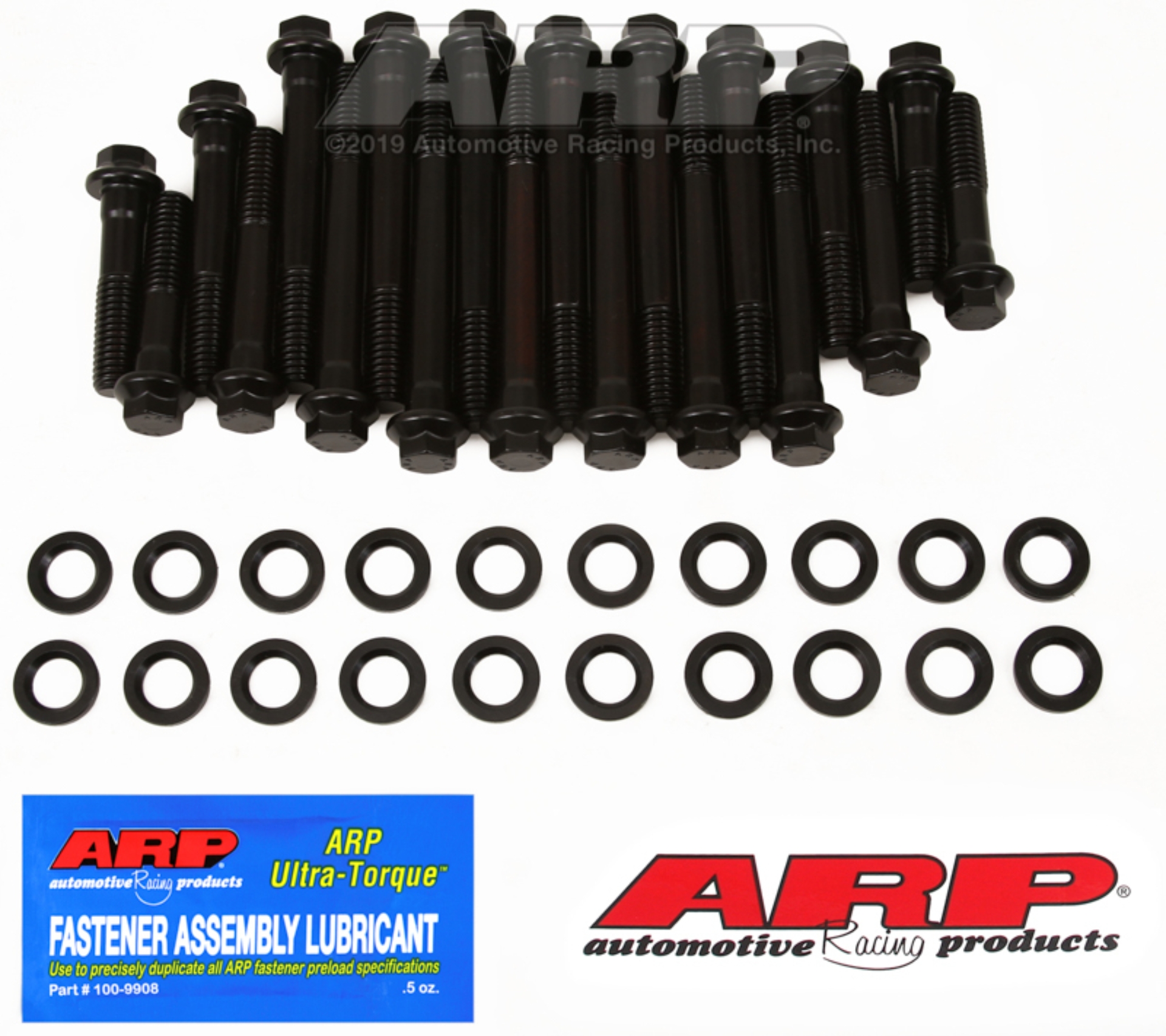 Picture of ARP Pontiac, w/Edelbrock heads, head bolt kit