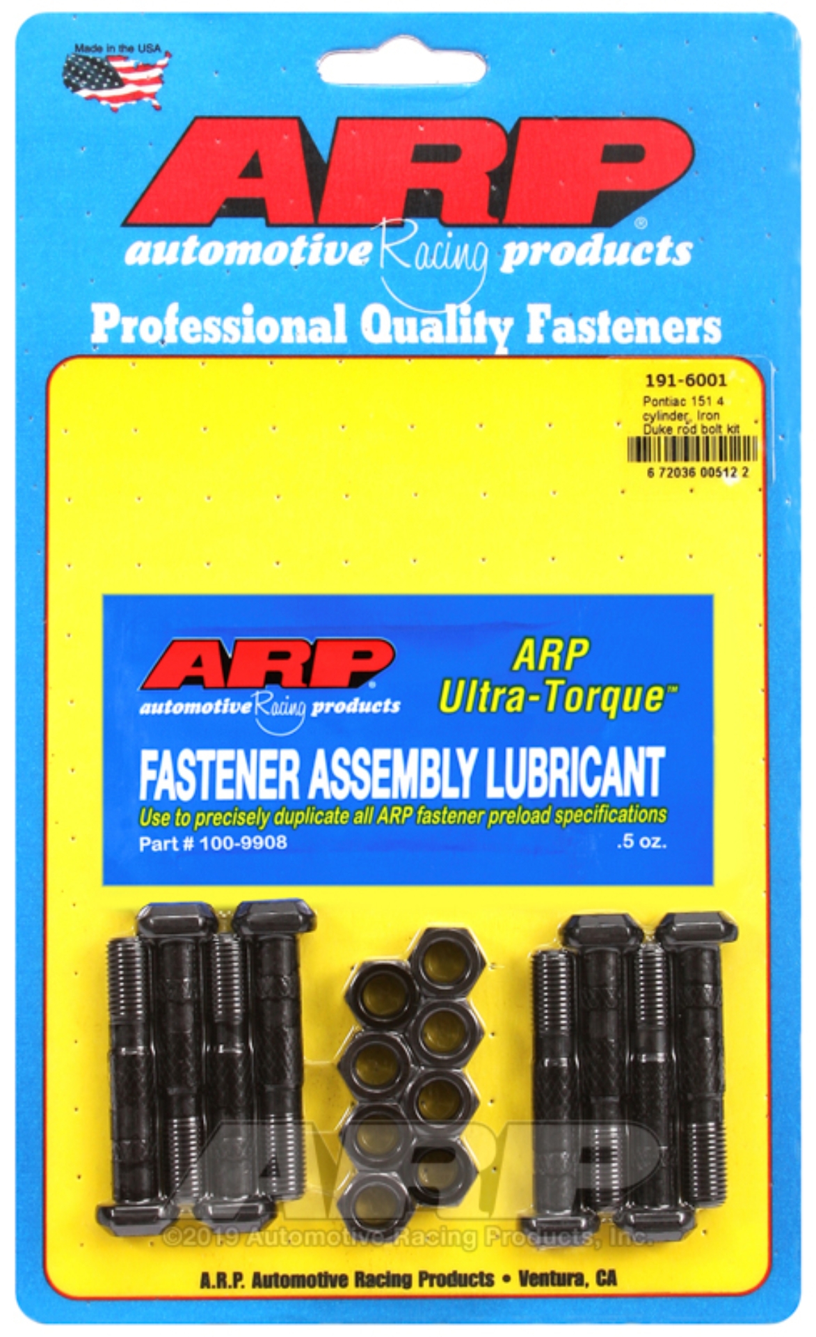 Picture of ARP Pontiac 151 4-cylinder Iron Duke rod bolt kit