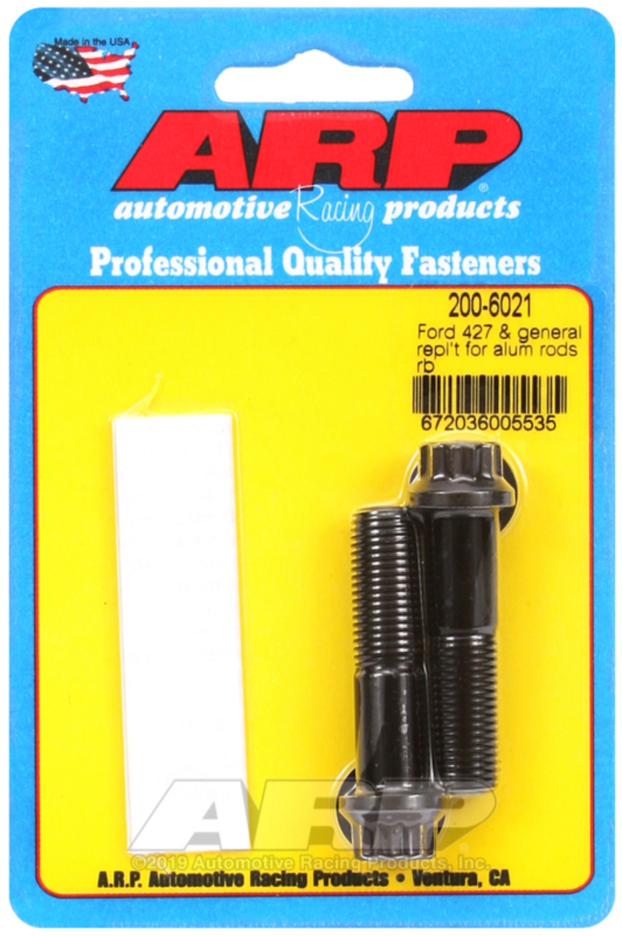 Picture of ARP Ford 427 & general Replacement for alum rods, rod bolts
