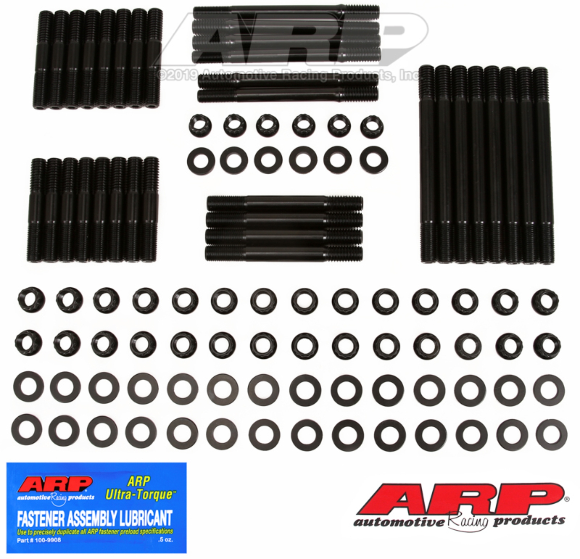 Picture of ARP SB Chevy, w/Bowtie alum and cast block, head stud kit