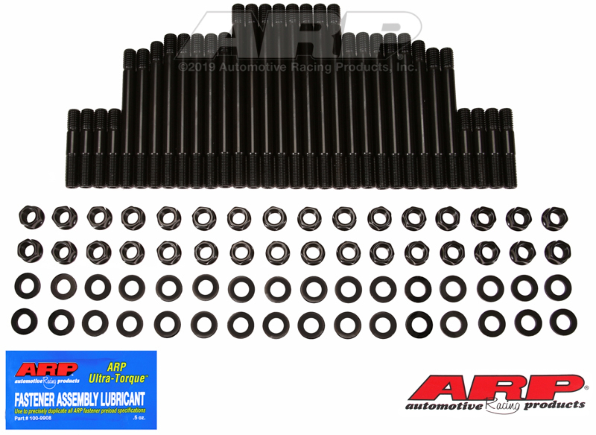 Picture of ARP Mark V, w/Edelbrock heads, hex head stud kit