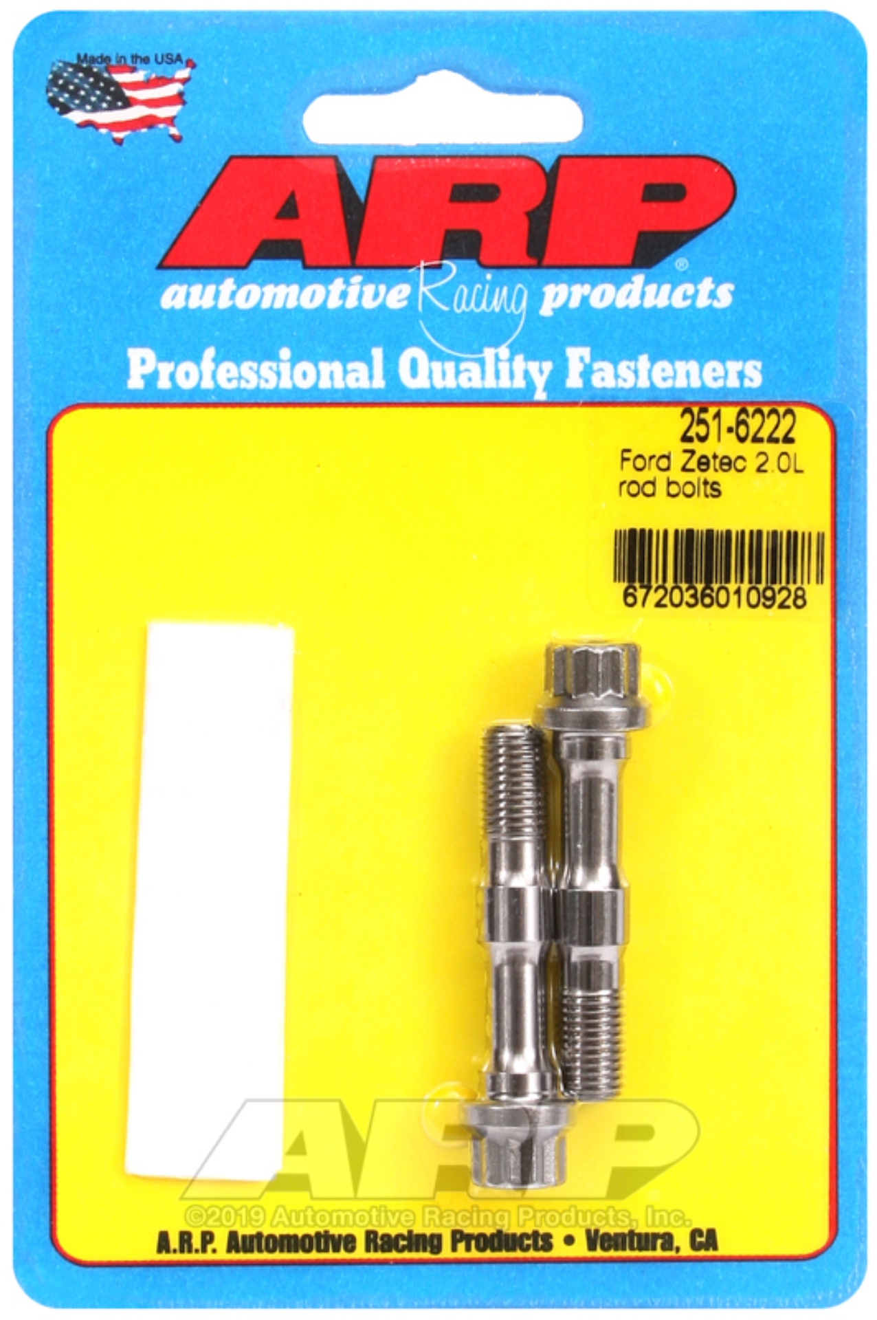 Picture of ARP Ford RS2000 2.0L M8 rod bolts