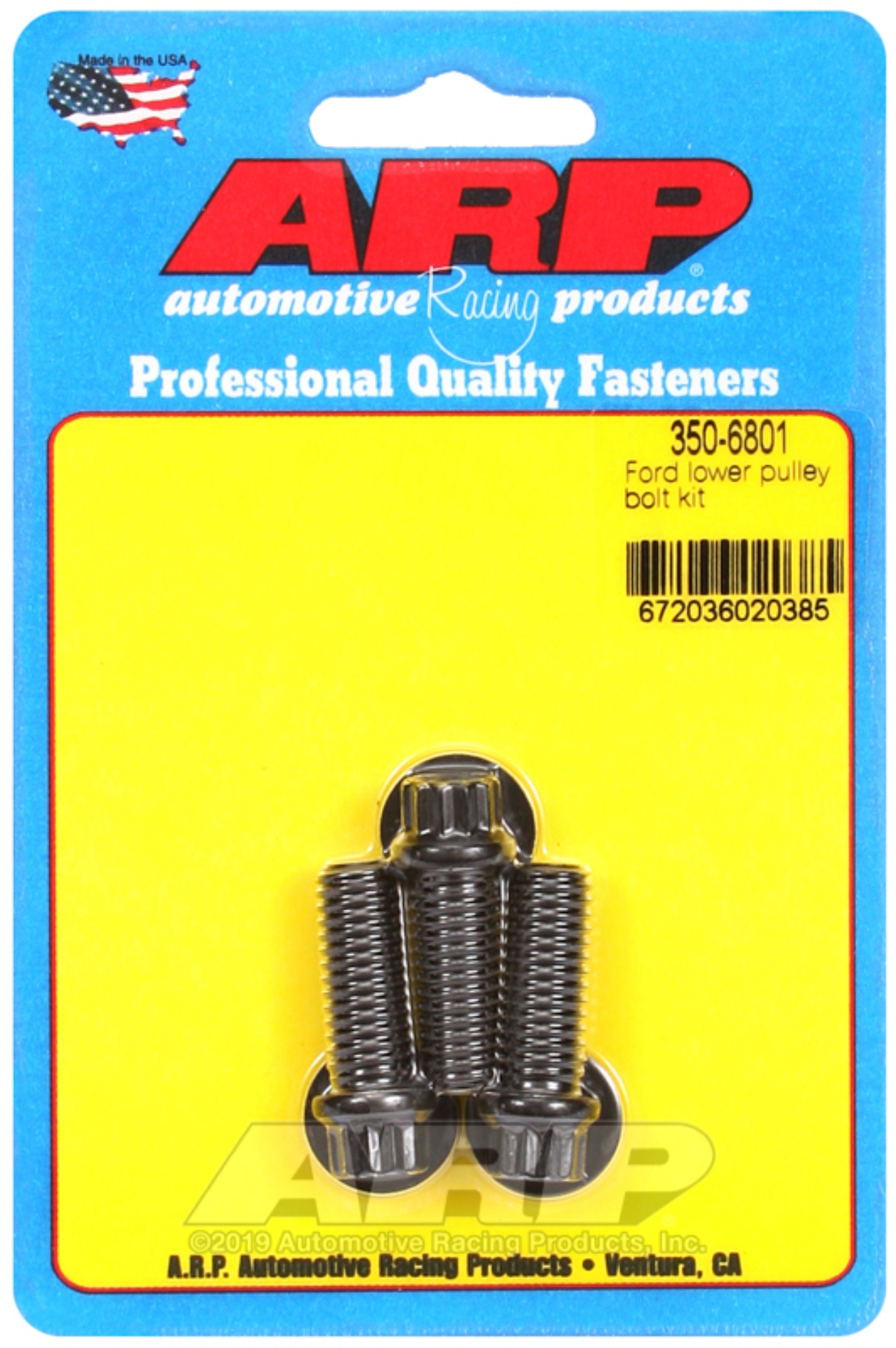 Picture of ARP Ford lower pulley bolt kit
