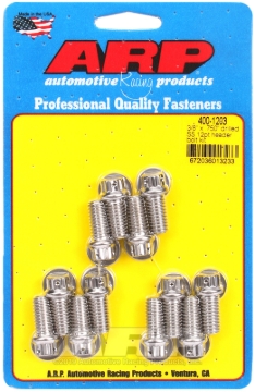 Picture of ARP 3/8 x .750 drilled SS 12pt header bolt kit