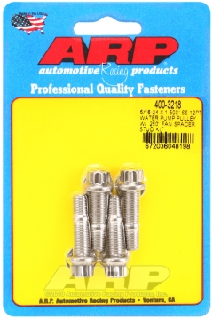 Picture of ARP 5/16-24 X 1.500 SS 12pt water pump pulley w/ .250in fan spacer stud kit