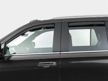 Picture of WeatherTech 21-25 Cadillac Escalade Front & Rear Side Window Deflectors - Dark Smoke