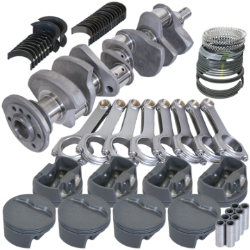 Picture of Eagle Chevy 327 SJ 3.250in Crank 2.300in Mains 6.125in H-Beam 4.030in Pistons Rotating Assembly