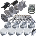 Picture of Eagle Chevy 350 3.480in Crank 6.000in H-Beam -3.7cc Flat Top 4.040in Pistons Rotating Assembly