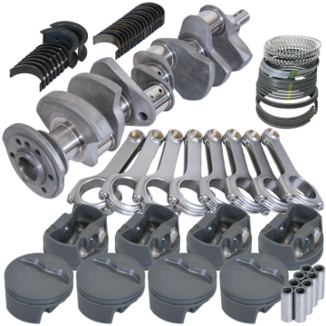Picture of Eagle Chevy 327 3.250in Crank 6.125in H-Beam -5cc Flat Top 4.040in Pistons Rotating Assembly